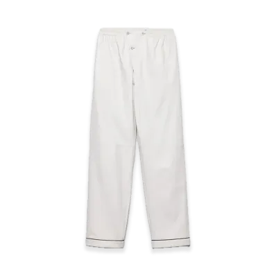 PRADA Nappa Leather Pants "White"