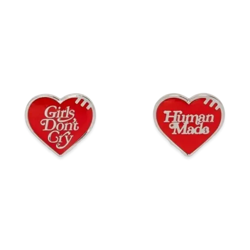 HUMAN MADE x Girls Don't Cry GDC Pins Set 2P "Red" Otsumo Plaza Exclusive Item / VERDY
