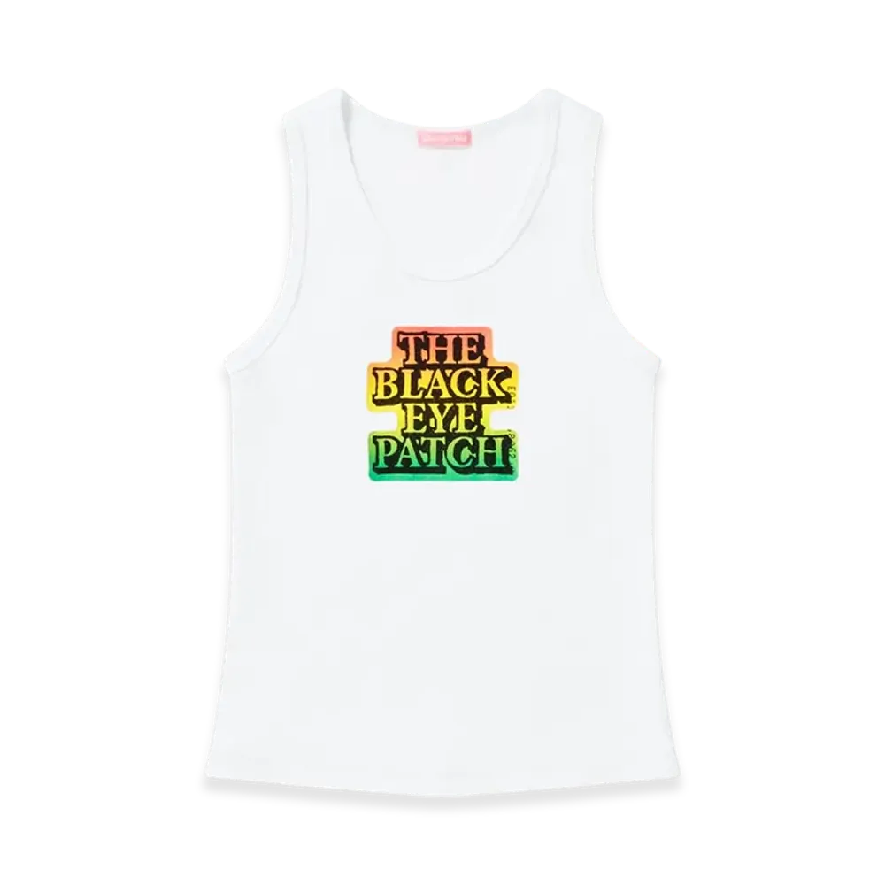 Blackeyepatch Rasta OG Label Tank "White"