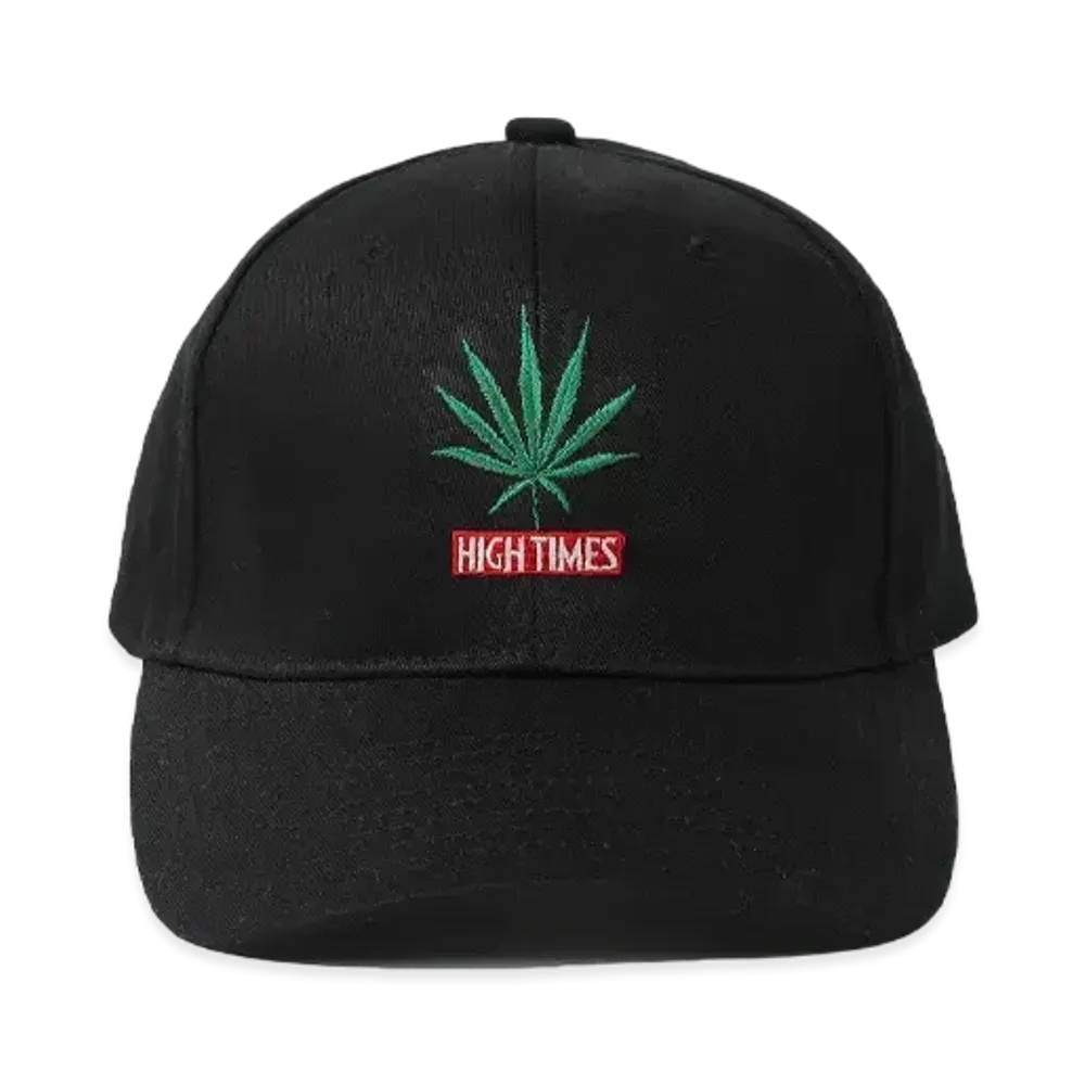WACKO MARIA x High Times / 6 Panel Cap "Black"