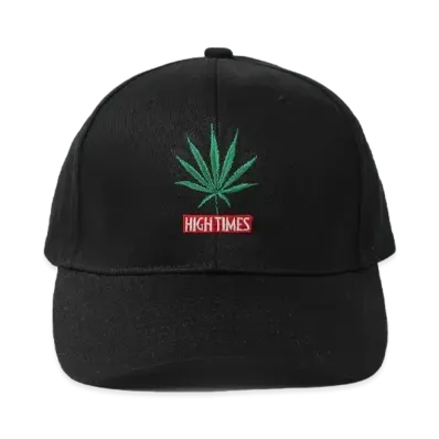 WACKO MARIA x High Times / 6 Panel Cap "Black"