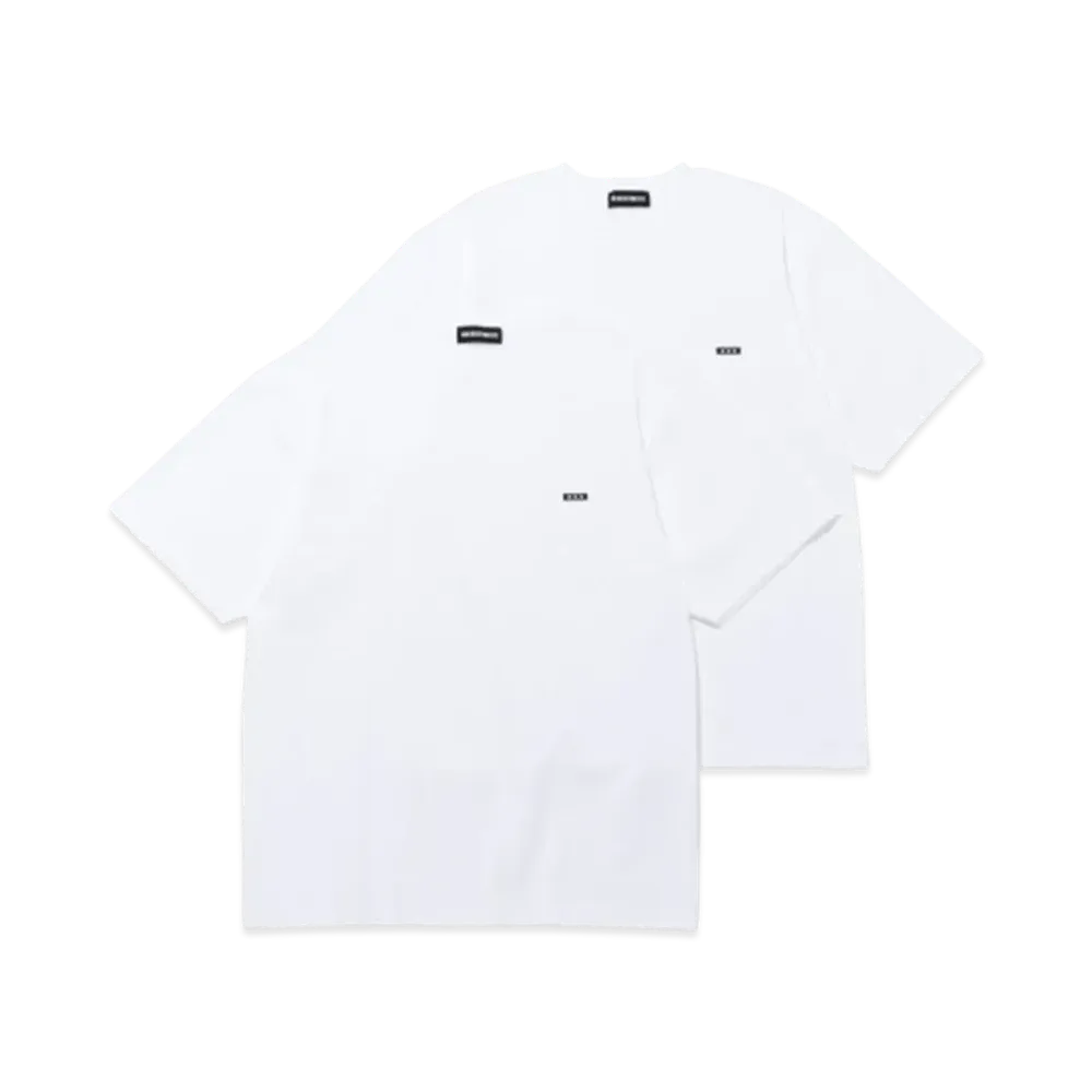 GOD SELECTION XXX T-shirt (2Piece 1Pack) GX-A25-TT-01 "White"