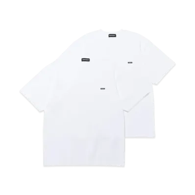 GOD SELECTION XXX T-shirt (2Piece 1Pack) GX-A25-TT-01 "White"