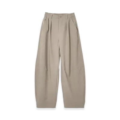 X-Girl Women's Barrel Leg Slacks "Beige"