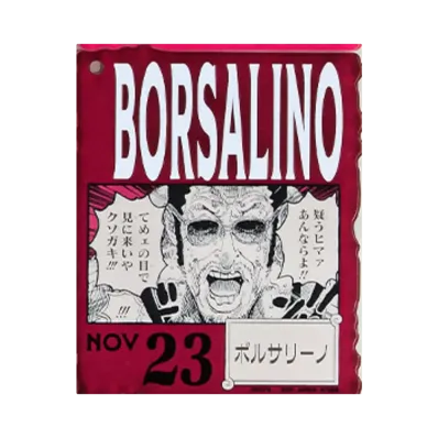 BANDAI "Ichiban Kuji" -ONE PIECE BASE SHOP Lottery 366DAYS OF BIRTHDAYS- Birth Month January-March Kon Colors Acrylic Block Charm Prize 11/23 Borsalino