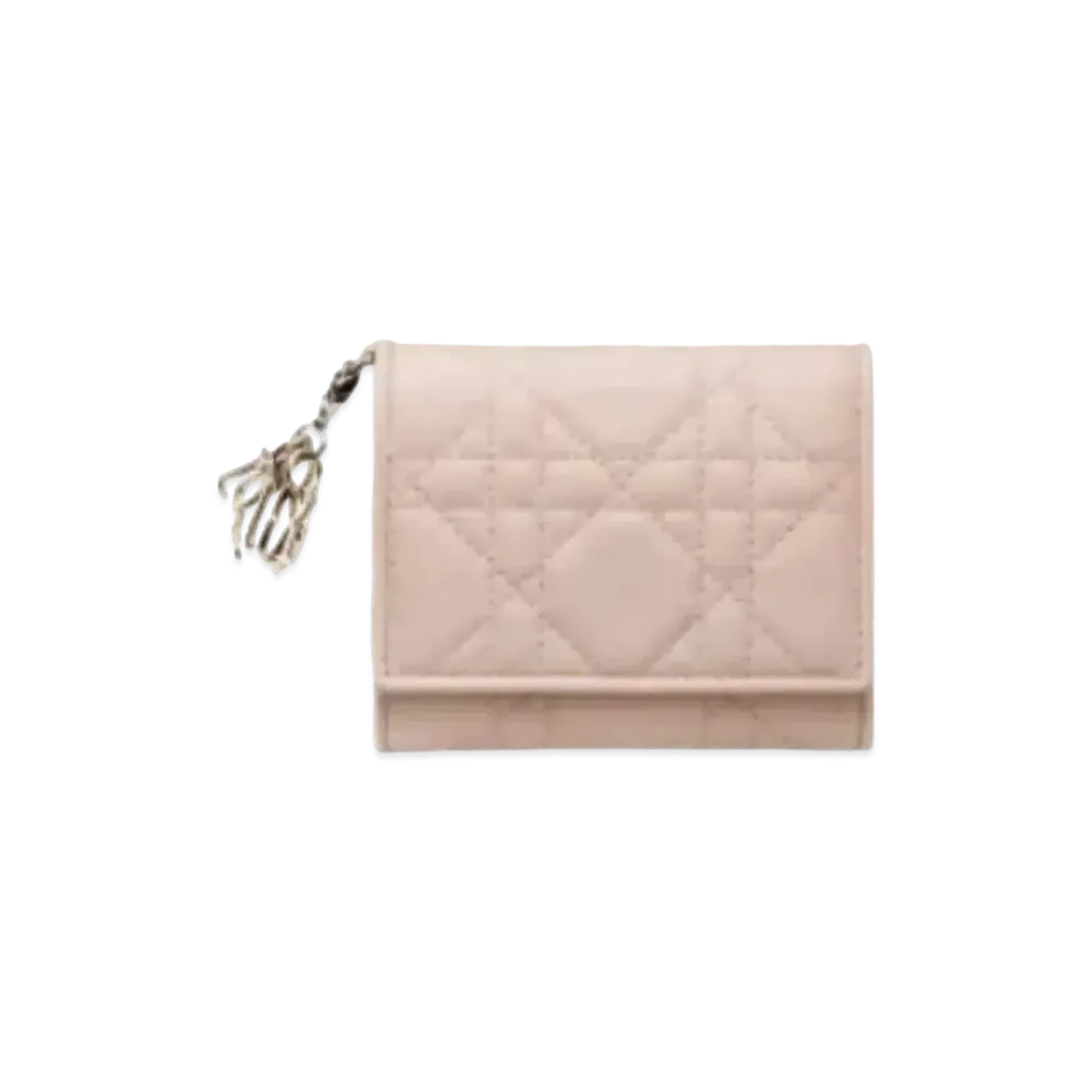 ディオール ラムスキン ウォレット "ソフトピンク" S0181ONMJ_M413