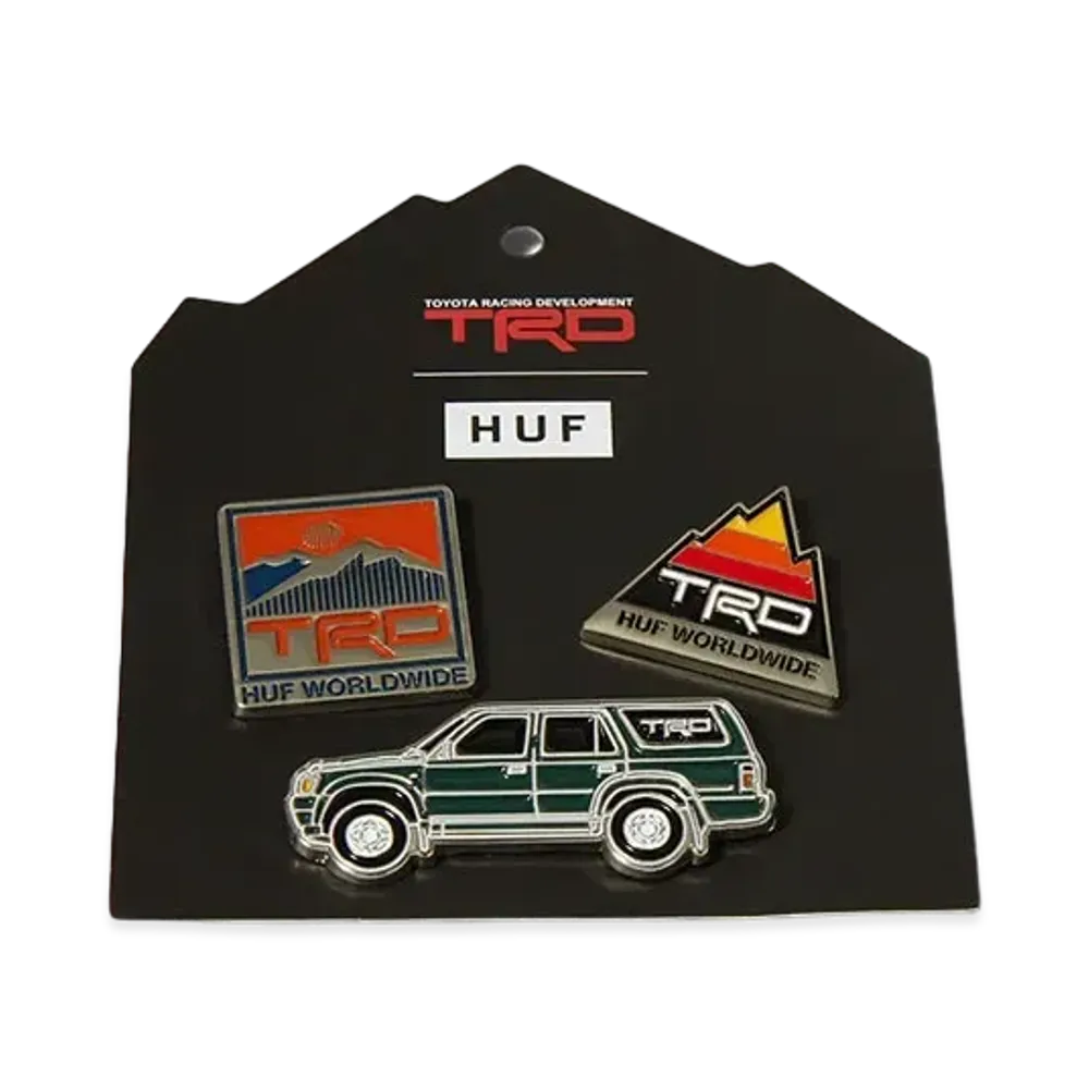 HUF x Toyota TRD Pin Set "Multi"