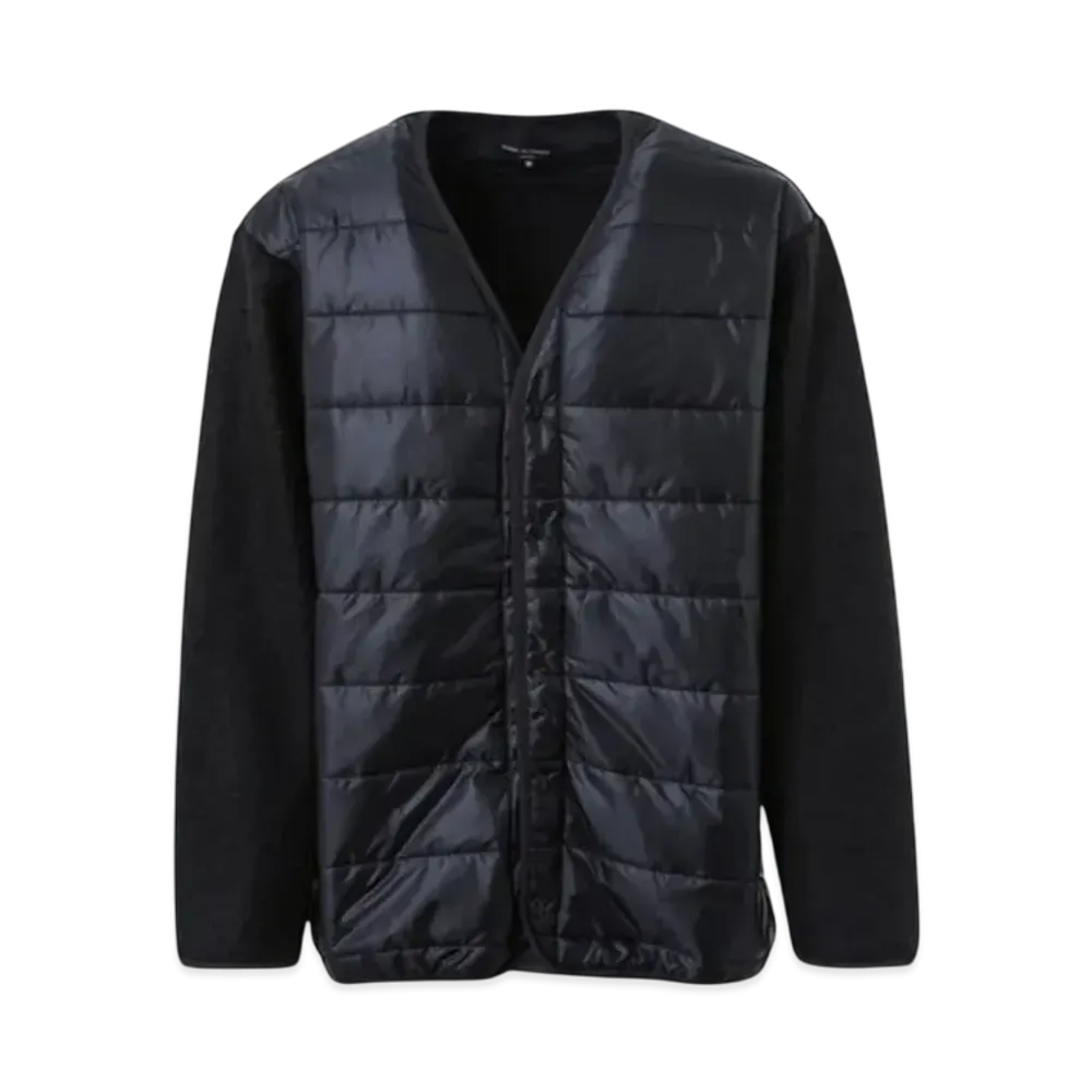 COMME des GARCONS HOMME 24FW Last Delivery Quilting Switching Cardigan "Navy"