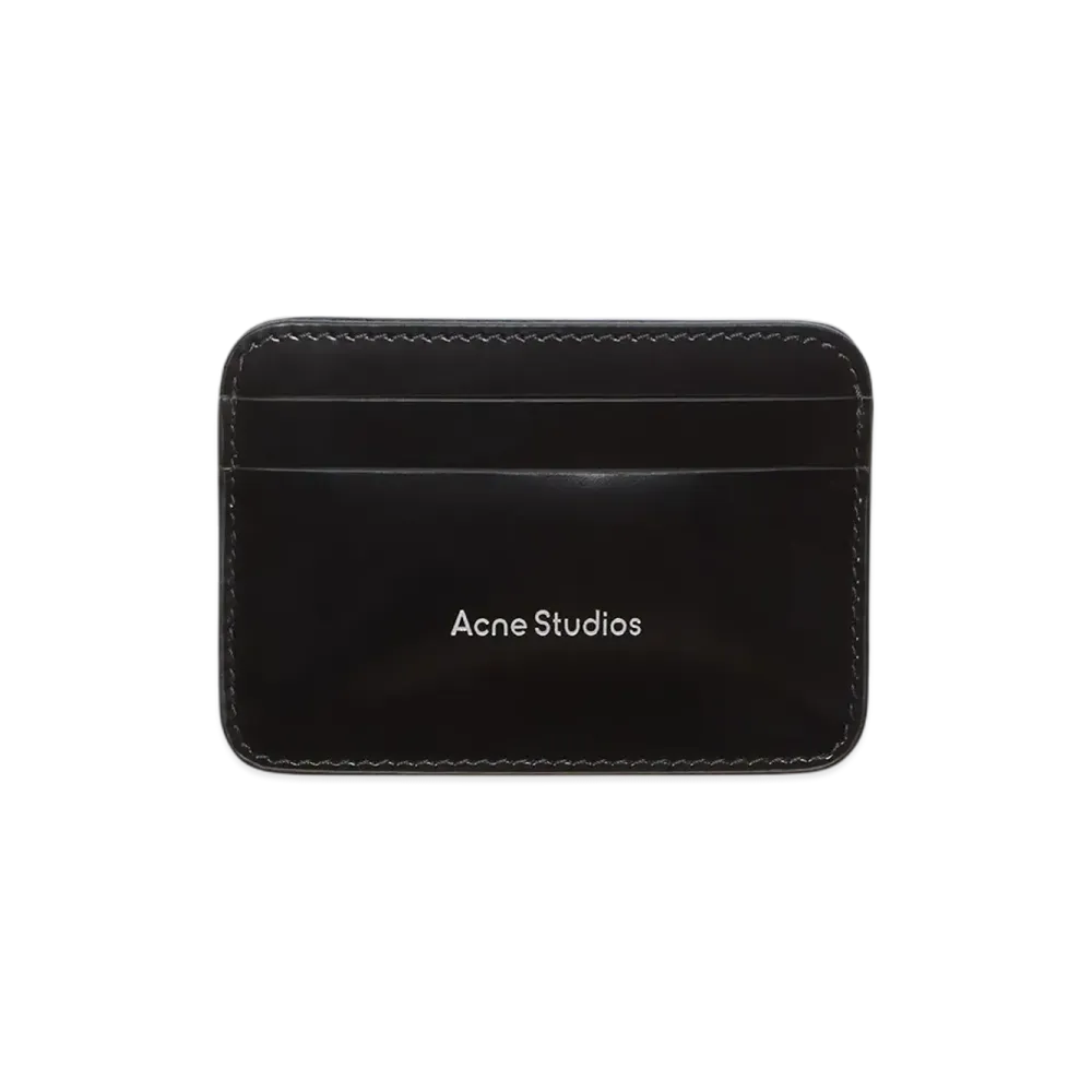 Acne Studios Leather Card Holder "Black"