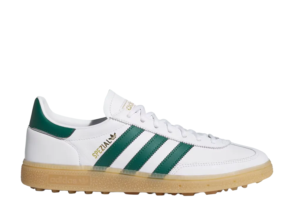 adidas Spezial Spikeless Golf "Cloud White/Collegiate Green"