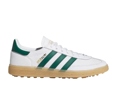 adidas Spezial Spikeless Golf "Cloud White/Collegiate Green"