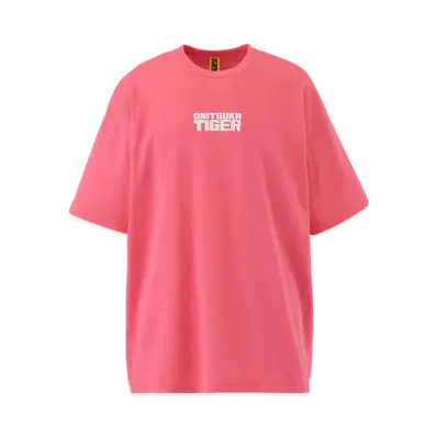 Onitsuka Tiger Oversized Tee "Pink"