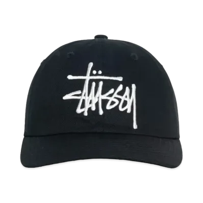 Stussy Low Profile Big Basic Snapback "Anthracite"