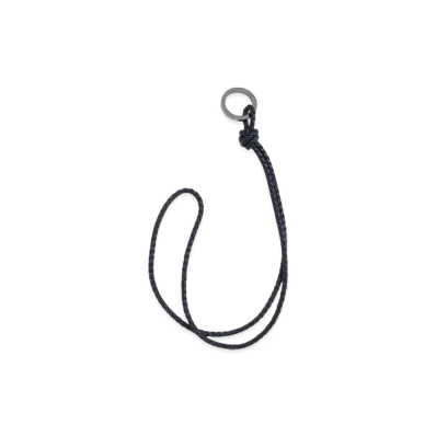 Bottega Veneta Intrecciato Long Key Ring "Space"
