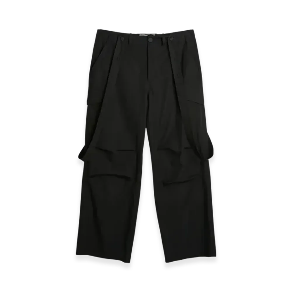 OUR LEGACY Audio Cargo Symbiont Poplin "Black"