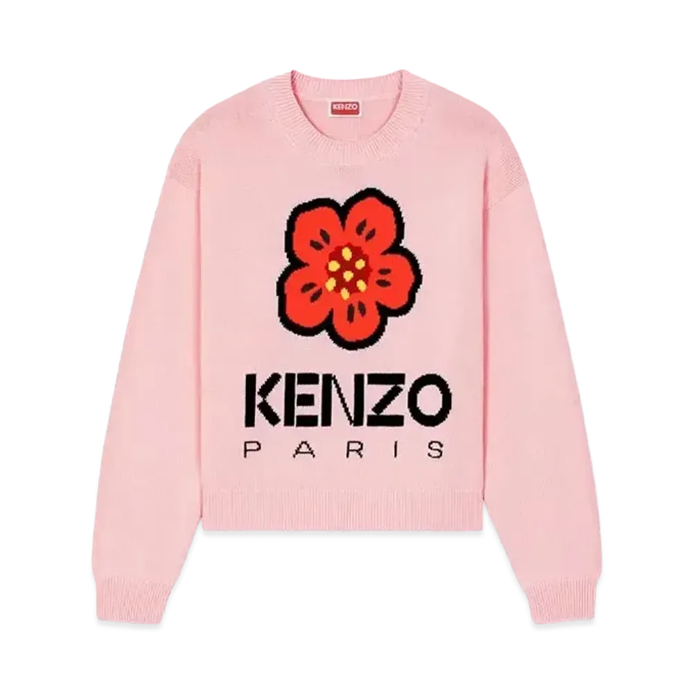 KENZO 'BOKE FLOWER' Jumper "Faded Pink"