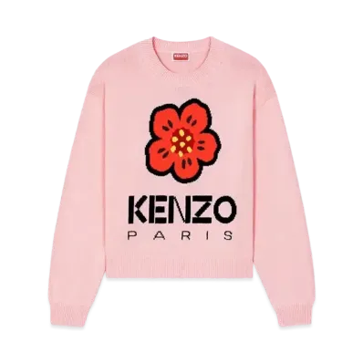 KENZO 'BOKE FLOWER' Jumper "Faded Pink"