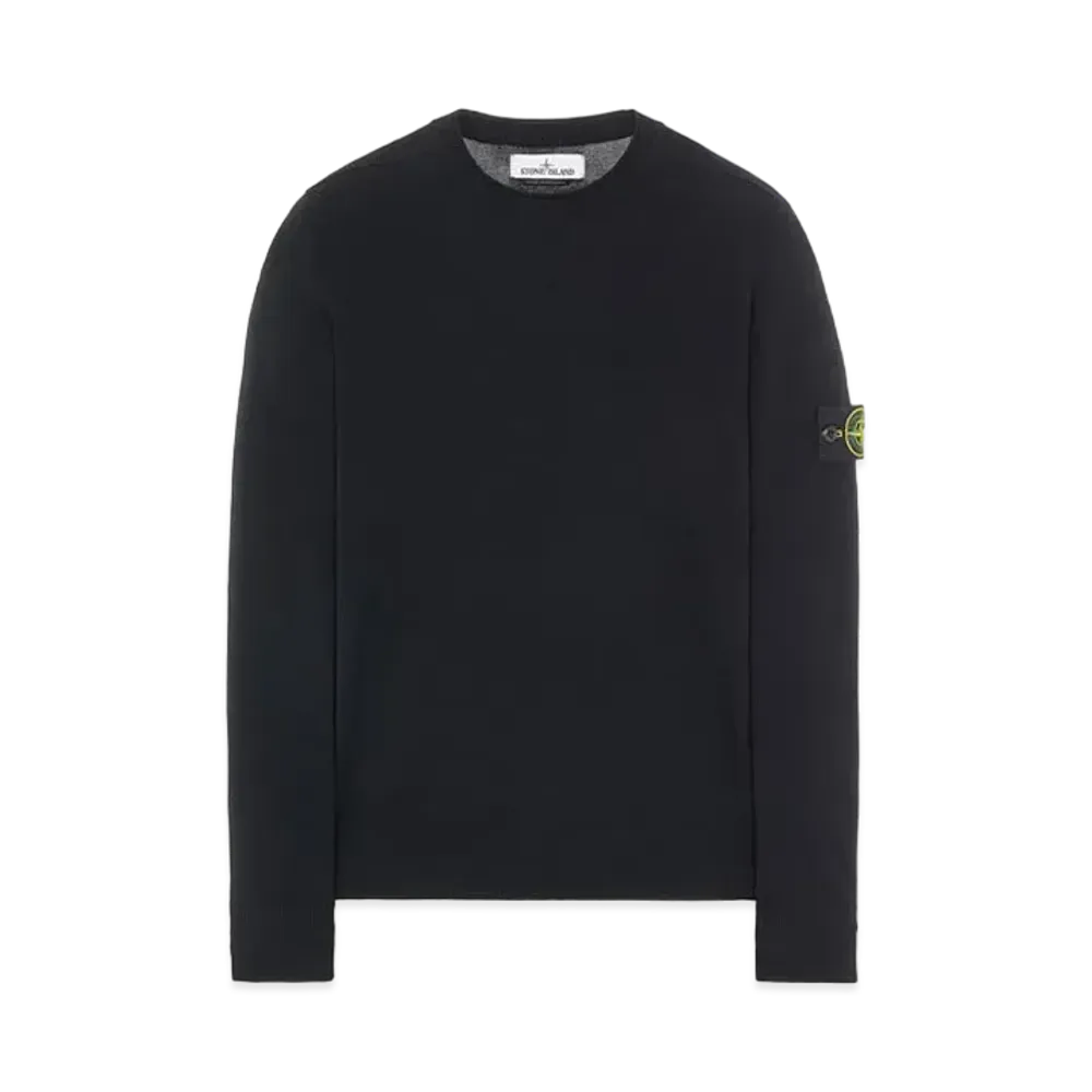 Stone Island 511A1 STRETCH WOOL "Black"