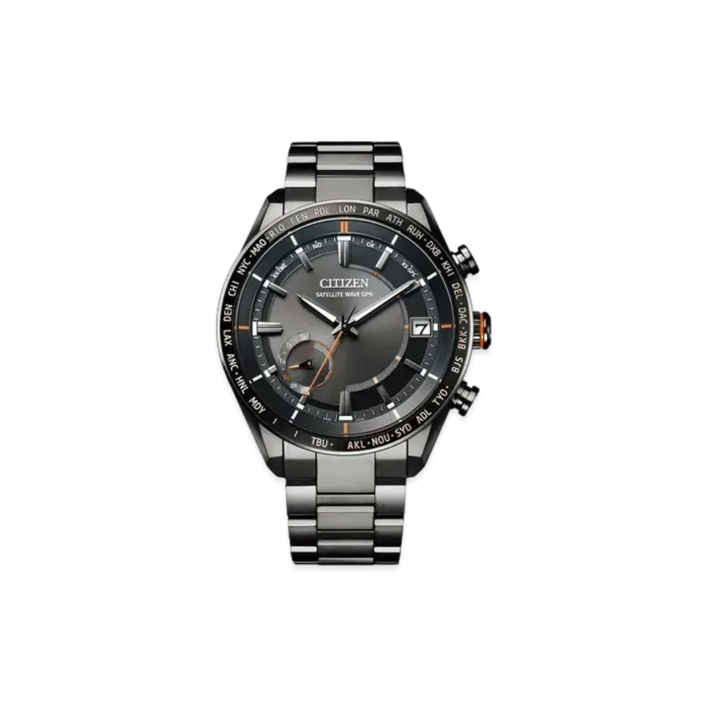 CITIZEN ATTESA ACT Line Black Titanium Series CC3085-51E