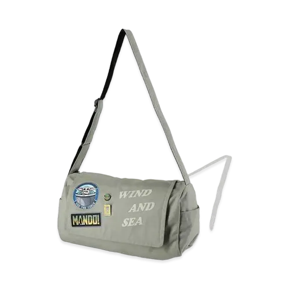 WIND AND SEA The Mandalorian WDS Shoulder Bag "Gray"