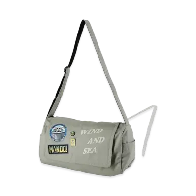 WIND AND SEA The Mandalorian WDS Shoulder Bag "Gray"