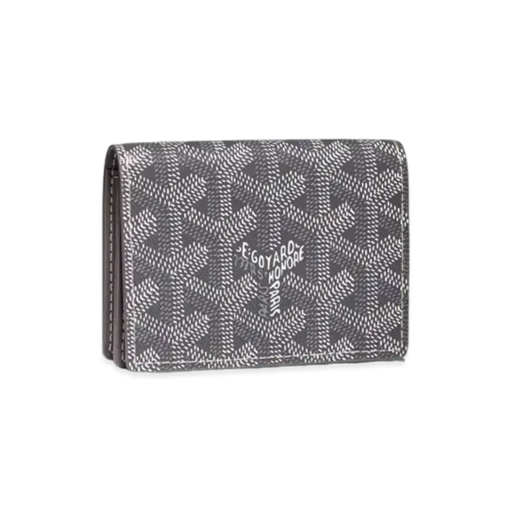 Goyard Malesherbes Card Wallet "Gray"