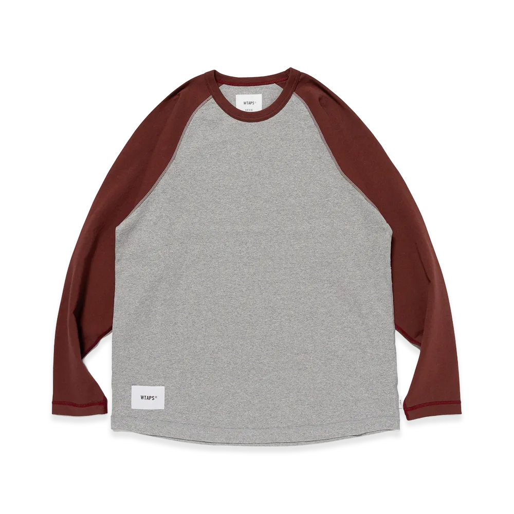 WTAPS Ian / LS / Cotton "Burgundy"