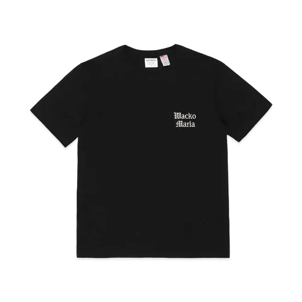 WACKO MARIA US Fabric T-shirt "Black"