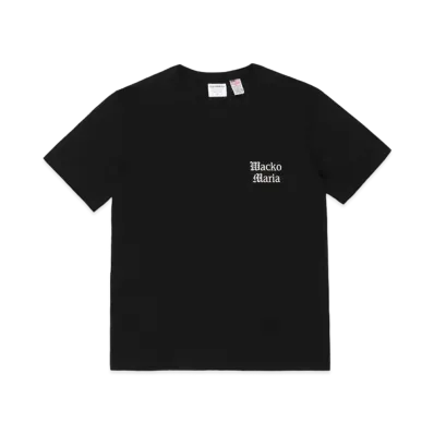 WACKO MARIA US Fabric T-shirt "Black"