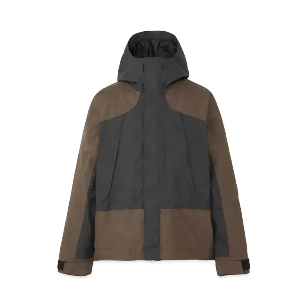 Goldwin Pertex Unlimited Two Layer Jacket (Unisex) "Jet Brown/Black"