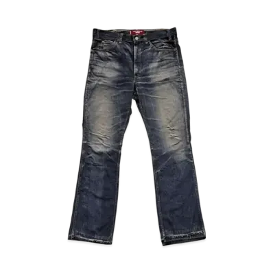 eYe JUNYA WATANABE MAN x Levi's x BerBerJin Triple Name Print Denim Pants (607E Model) "Indigo"