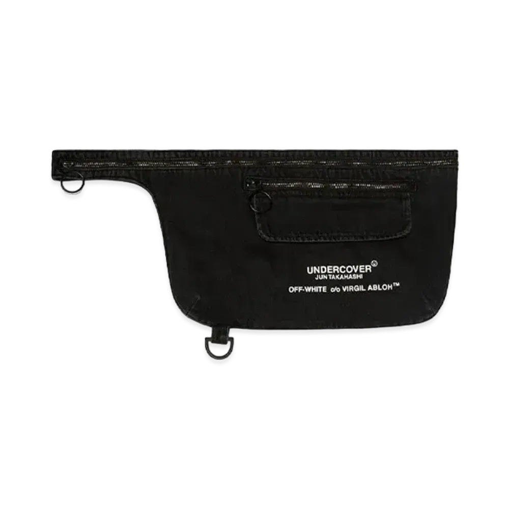 UNDERCOVER x OFF-WHITE Denim Hip Sack "Black"