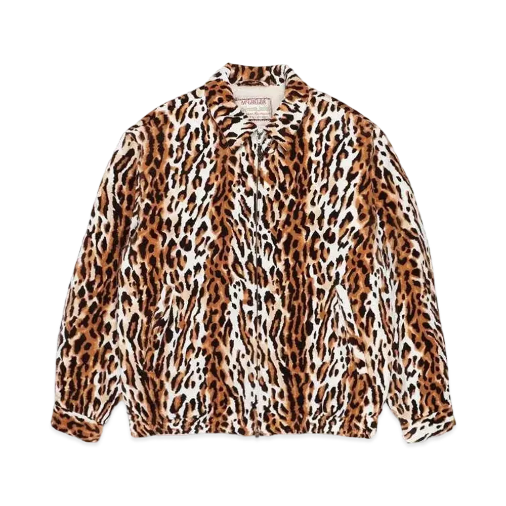 WACKO MARIA McGREGOR / Velvet Anti-Freeze Jacket "Leopard"