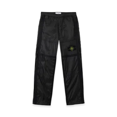 Stone Island Ripstop Light Ht Nylon Loose Fit Jogger Pants "Black"