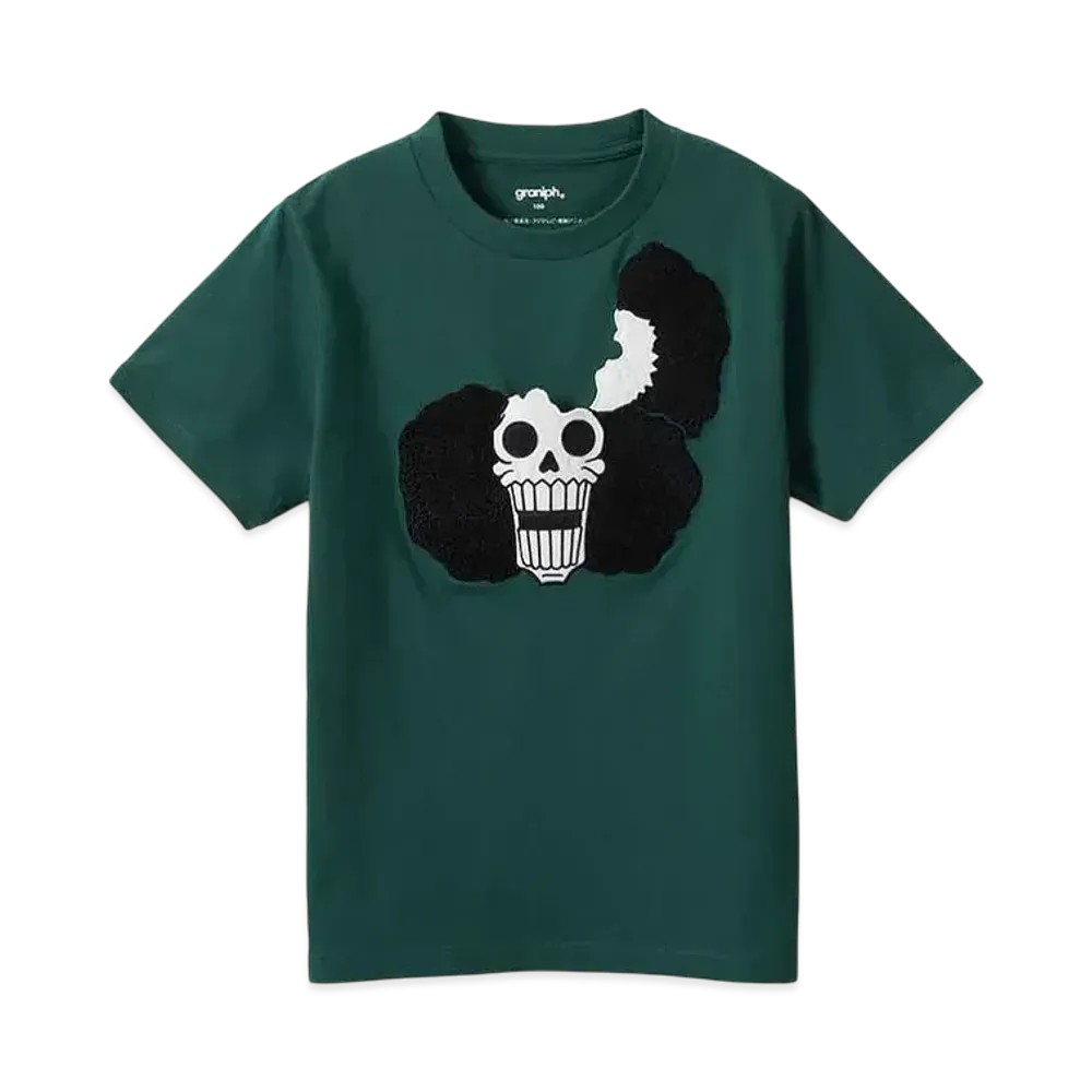 graniph x ONE PIECE Tone Dial Kids T-Shirts "Green"