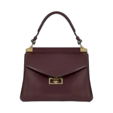 GIVENCHY Mystic Leather 2Way Bag "Bordeaux"