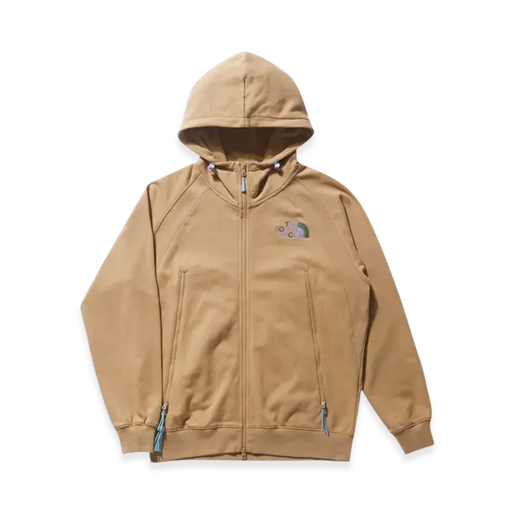 The North Face x Clot Full Zip Hoodie "Brown"