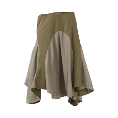 OUR LEGACY Women's Petti Skirt "Dry Thyme Shade Cotton"
