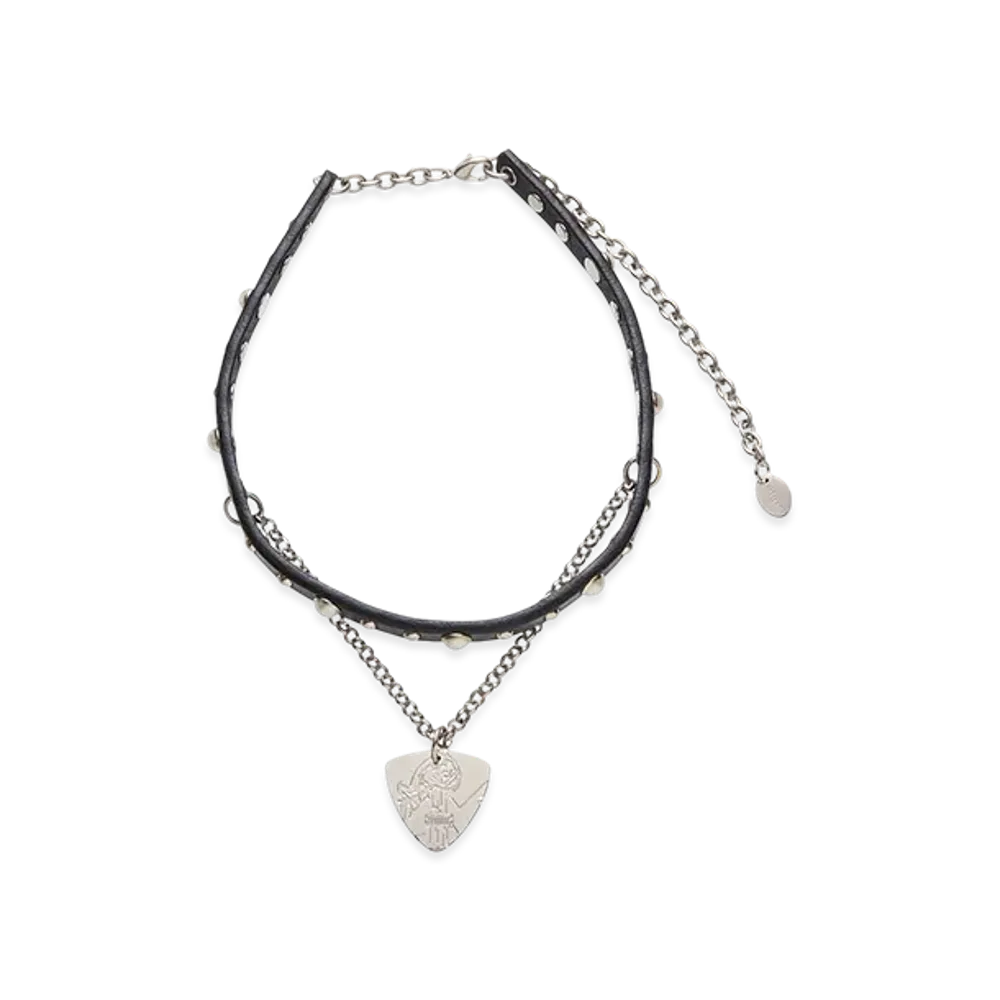 HYSTERIC GLAMOUR Pick Leather Choker "Black"