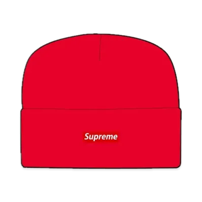 Supreme Facemask Beanie "Red"