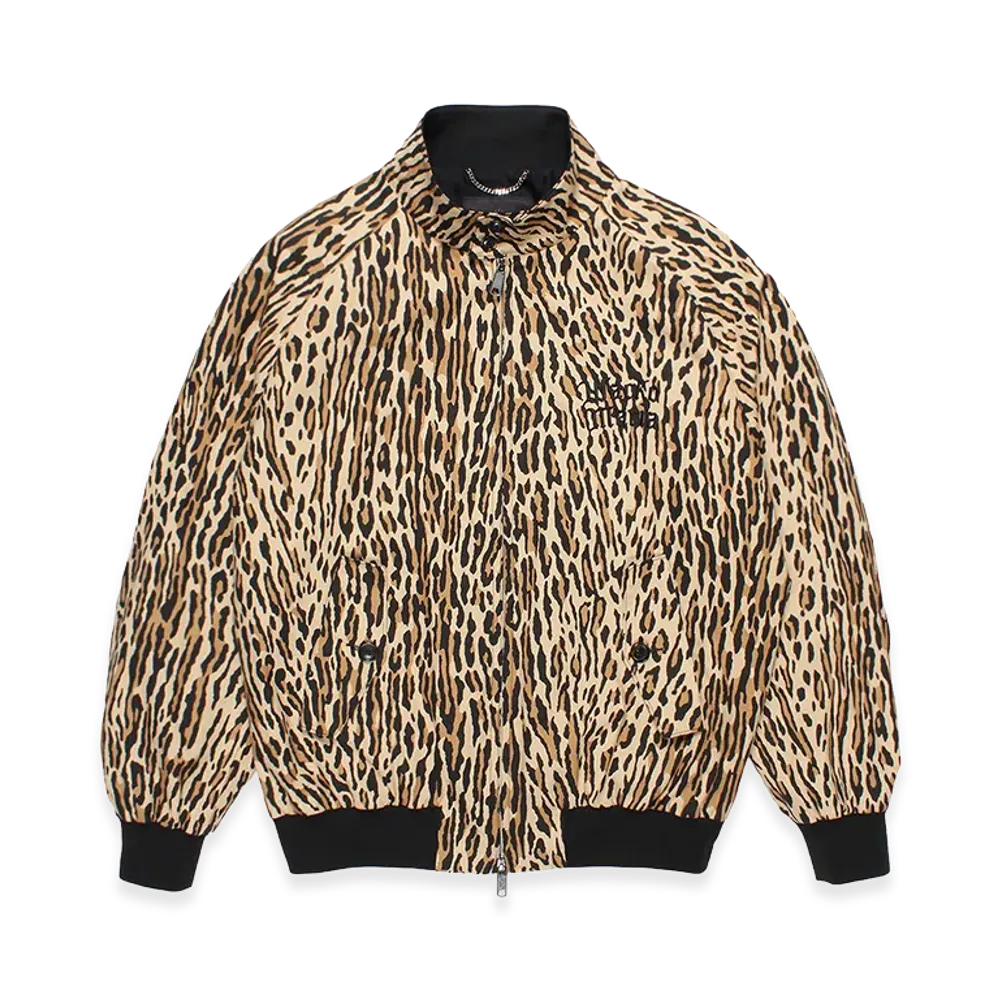 WACKO MARIA Baracuta / Leopard G9 Harrington Jacket "Beige"