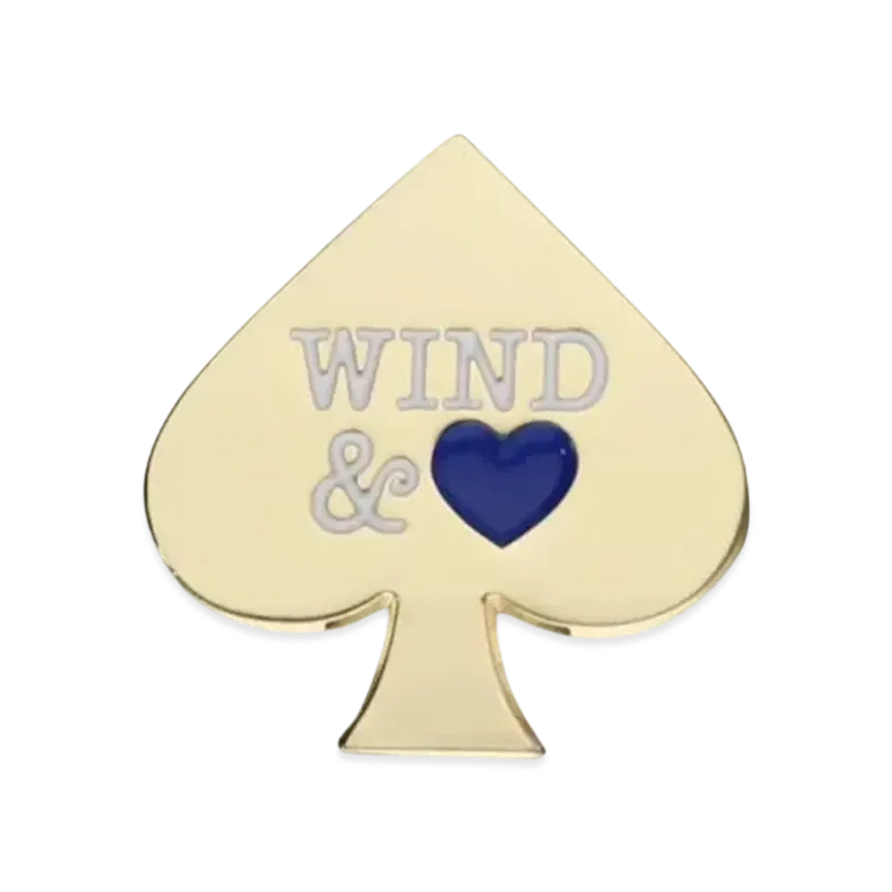 WIND AND SEA Pins B(Heart) "Gold"