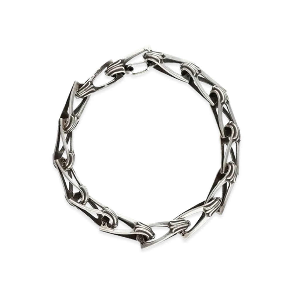 Chrome Hearts Window Chain Bracelet "Silver"