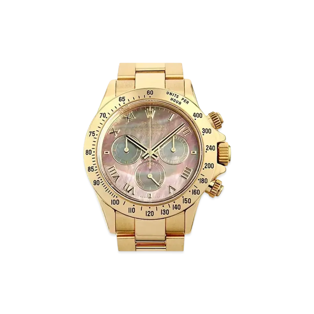 ROLEX Cosmograph Daytona "Black Shell/Yellow Gold"