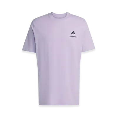 adidas Les Mills Globe Graphic T-Shirt "Preloved Violet"