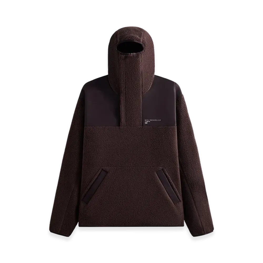 Kith Brockwell Sherpa Hoodie "Kindling"