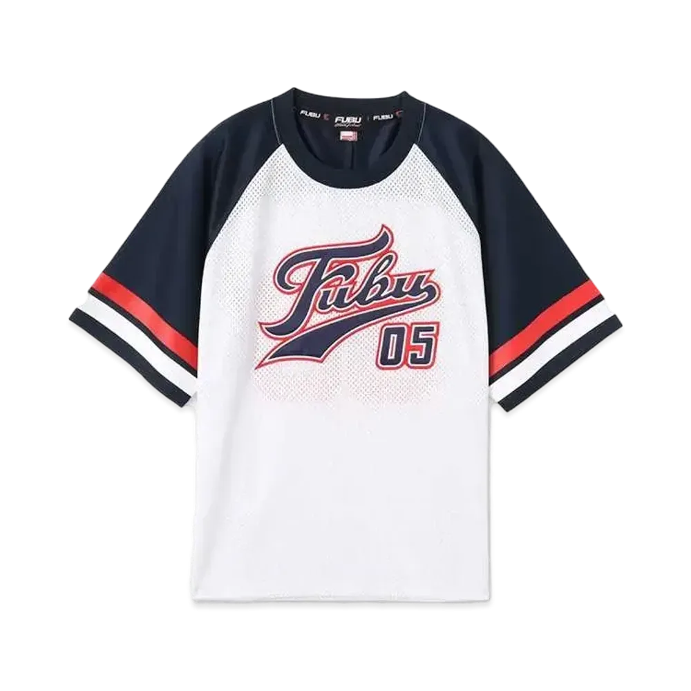 atmos pink x FUBU Mesh-T "White"