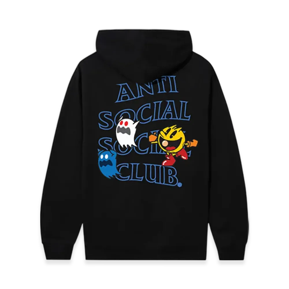 ANTI SOCIAL SOCIAL CLUB x PAC-MAN Run Run Hoodie "Black"