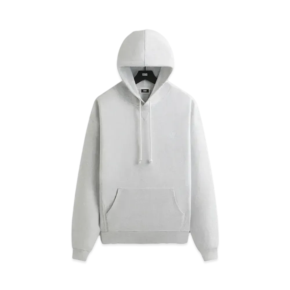Kith Compact Knit Williams III Hoodie "Light Heather Grey"