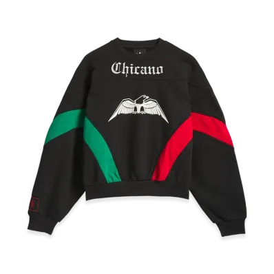 adidas x Willy Chavarria Basketball Fleece Crewneck Sweatshirt "Black"